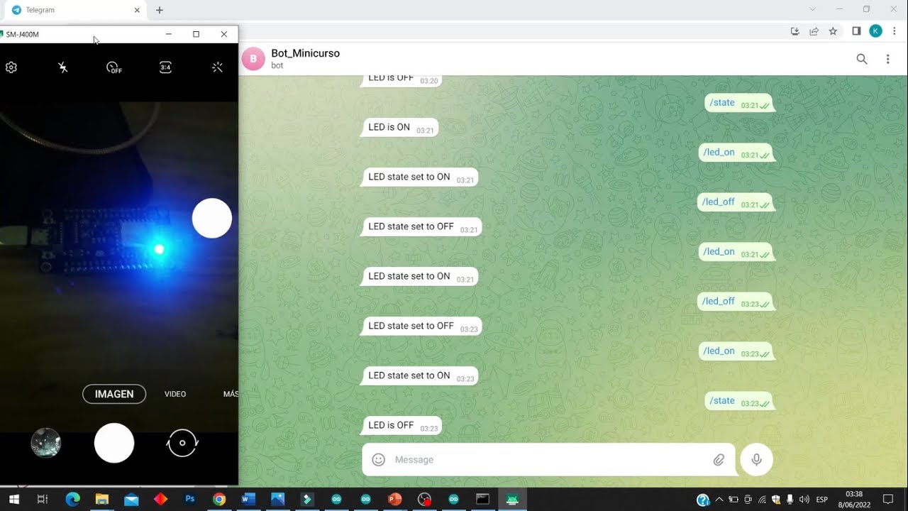 ESP32-ESP8266: Servidor Web/DHT11 - Chatbots con Telegram | CURSO IOT