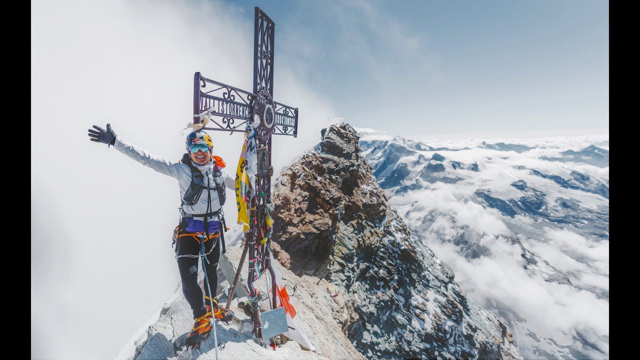 Gran Paradiso & Matterhorn traverse. Brazilian Fernanda Maciel sets fastest known time FKT.