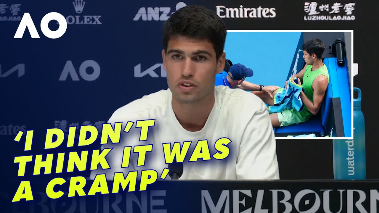 Carlos Alcaraz DEFENDS his medical timeout decision | AO 2026 | Wide World of Sports