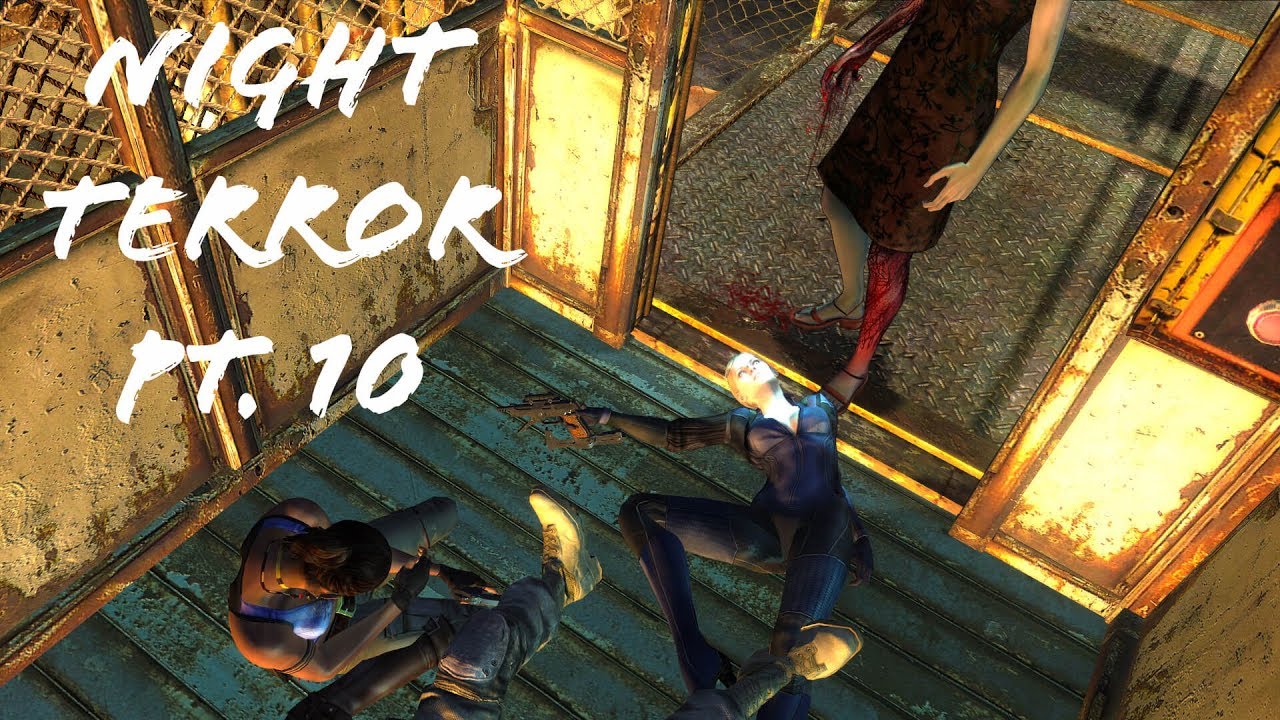 Resident Evil 5: Night Terror Story Mod Chapter 3-2, pt. 2 (Co-op Playthrough with scyfy_)
