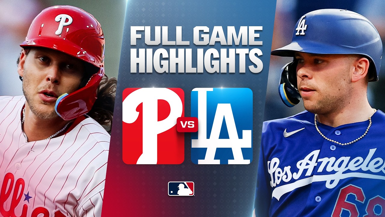 DODGERS против PHILLIES: Официальный обзор игры (22 июля) | Сезон MLB 2026