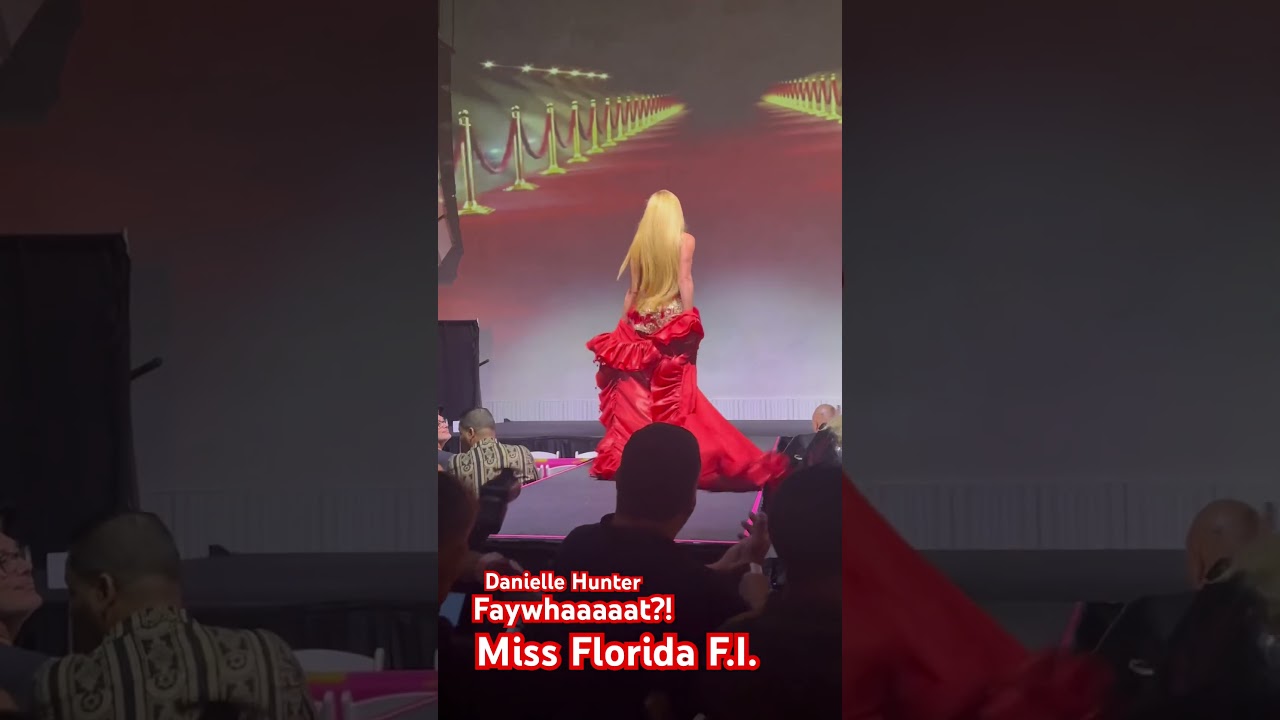 Beauty Personified! Danielle Hunter at Miss Florida F.I.  #FayWhat #pageantry  #missflorida