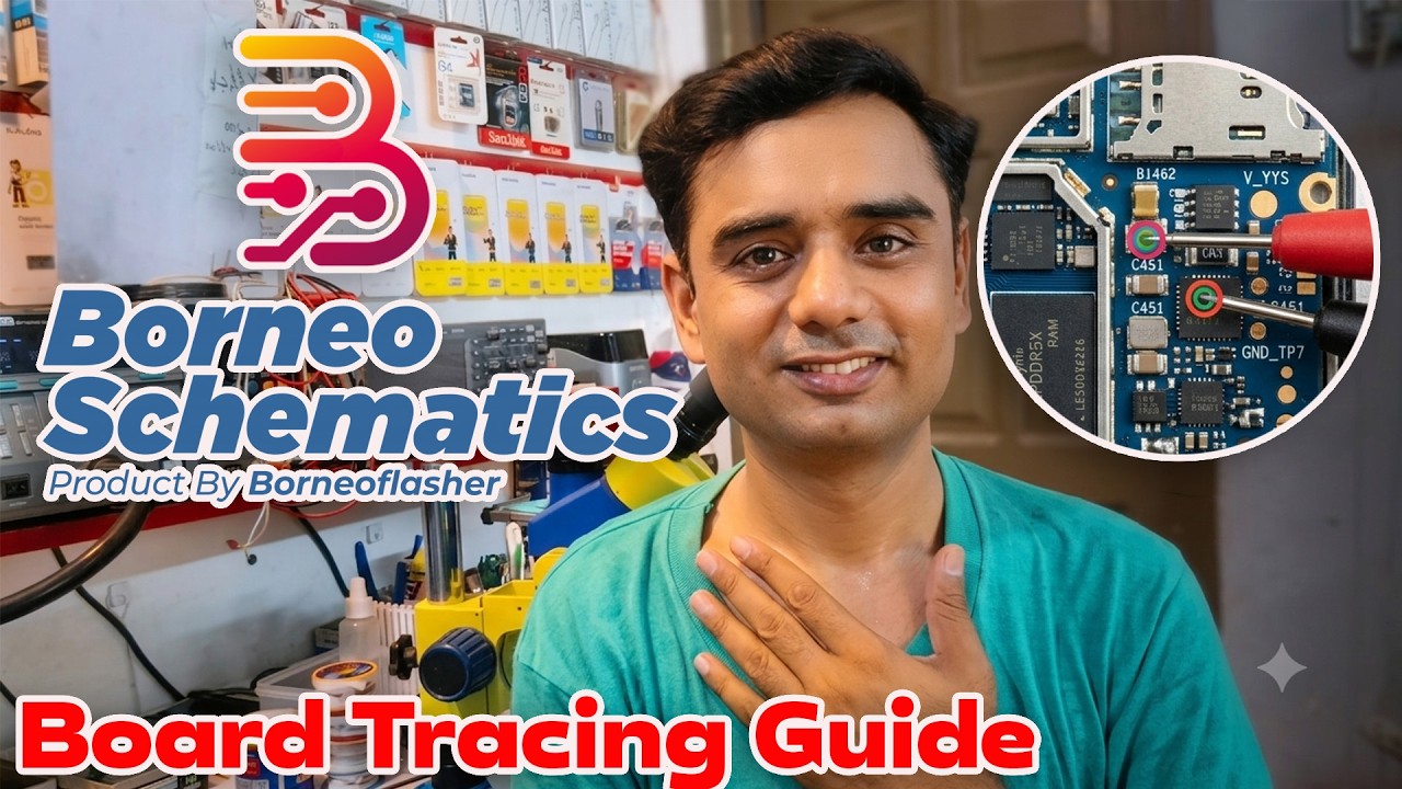 How to Read Mobile Phone Schematics Diagram | Borneo Schematics & Hardware Solution Tutorial #1