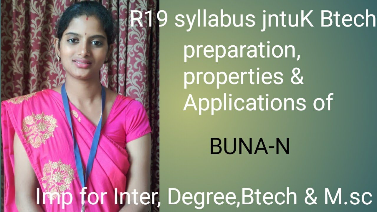preparation of buna- N & it's applications and properties...