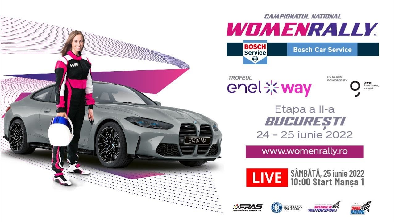 2022 - Bucuresti - Transmisiune live MANSA A 2-A DE CONCURS - Women Rally