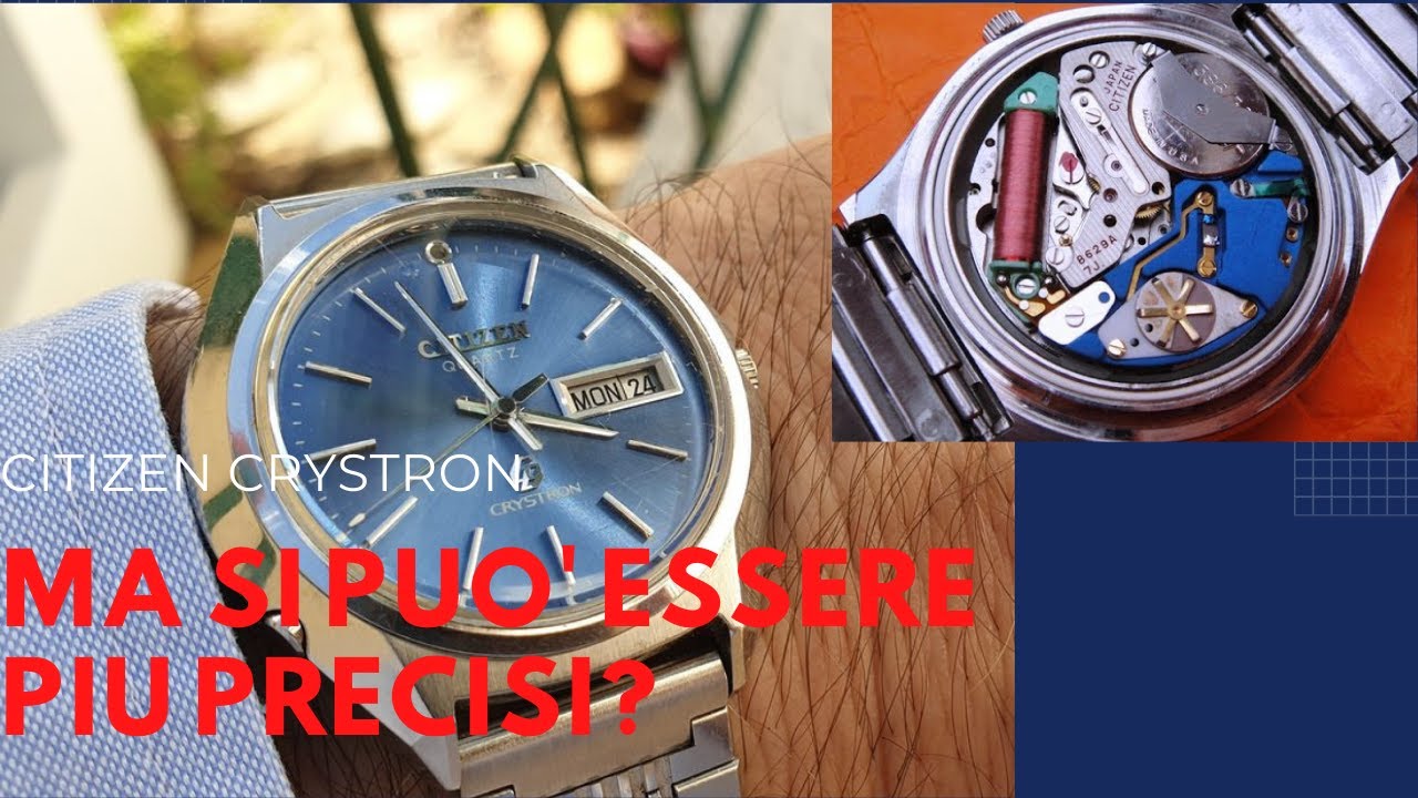 Citizen Crystron Flashled: 