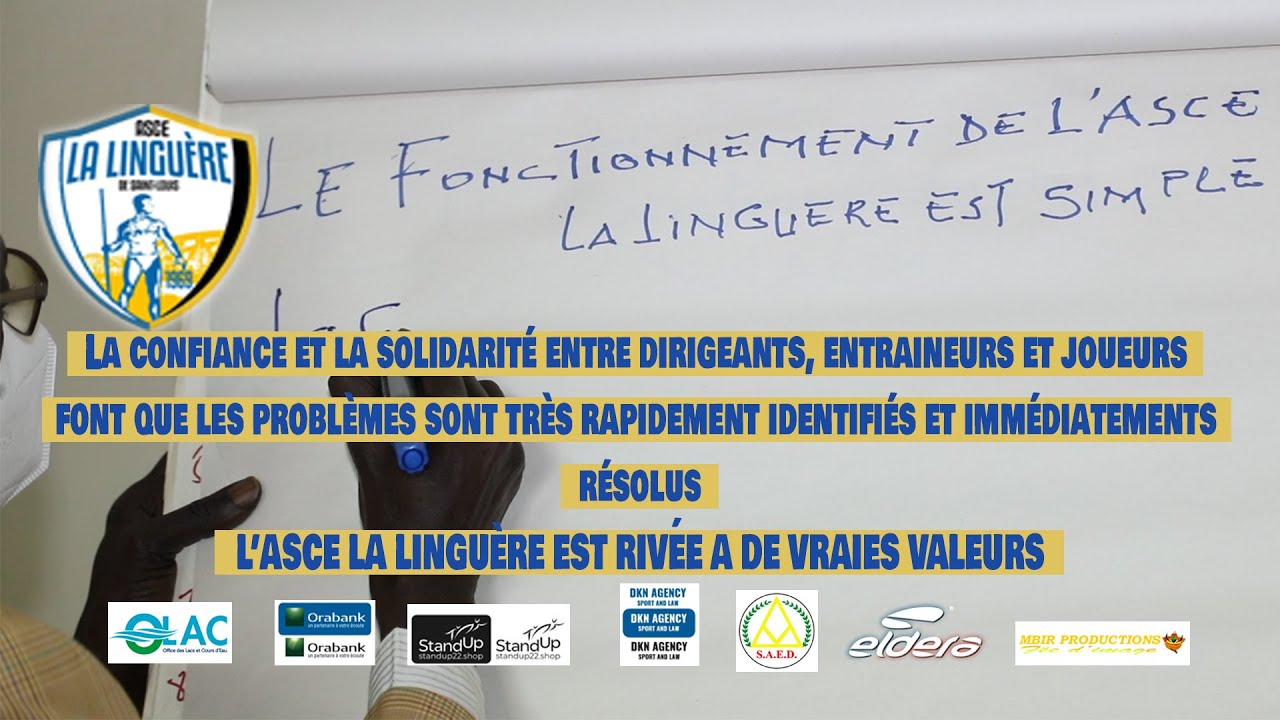 L'ASCE LA LINGUERE: FONCTIONNEMENT PART 1