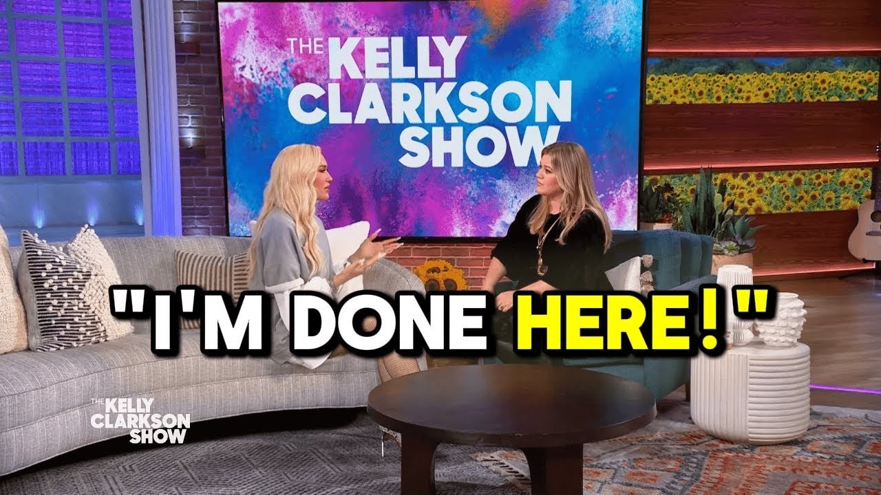 Gwen Stefani Walks Off Kelly Clarkson’s Show After Heated Exchange