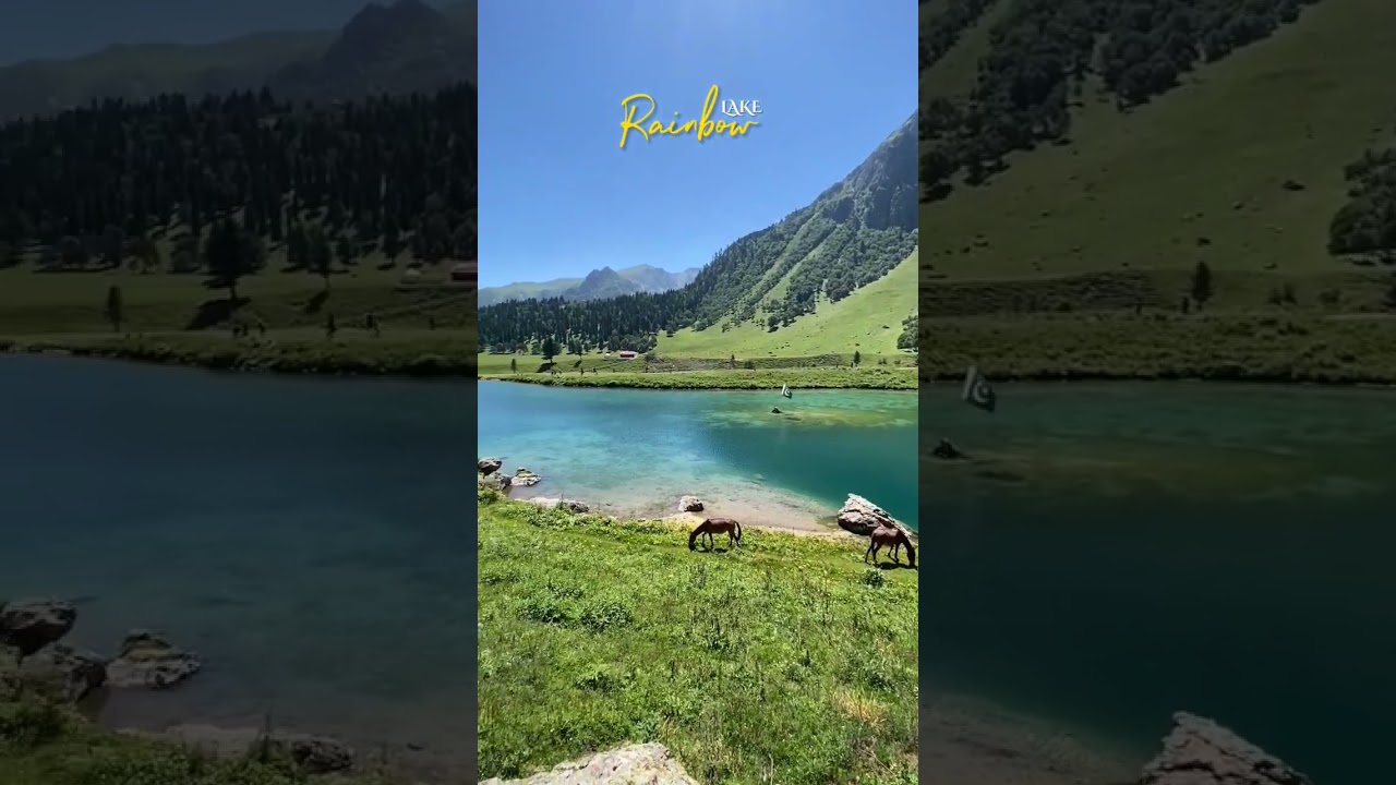 Rainbow Lake, Minimarg Domel Astore &hearts;️ #rainbowlake #minimarg