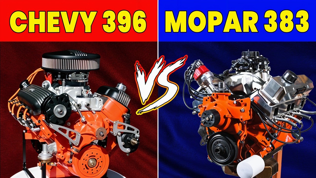 Chevy 396 Big Block vs Mopar 383 Big Block || Who Was the KING || Part 1/2