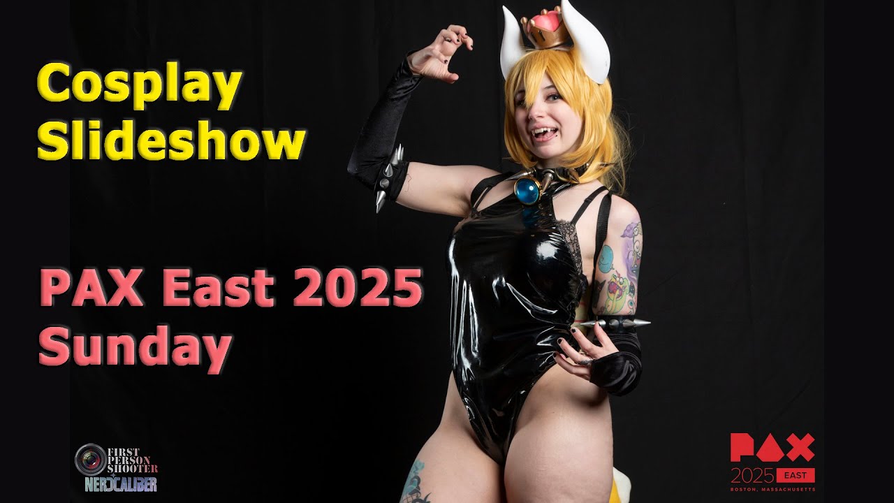 Cosplay Slideshow PAX East 2025 Sunday