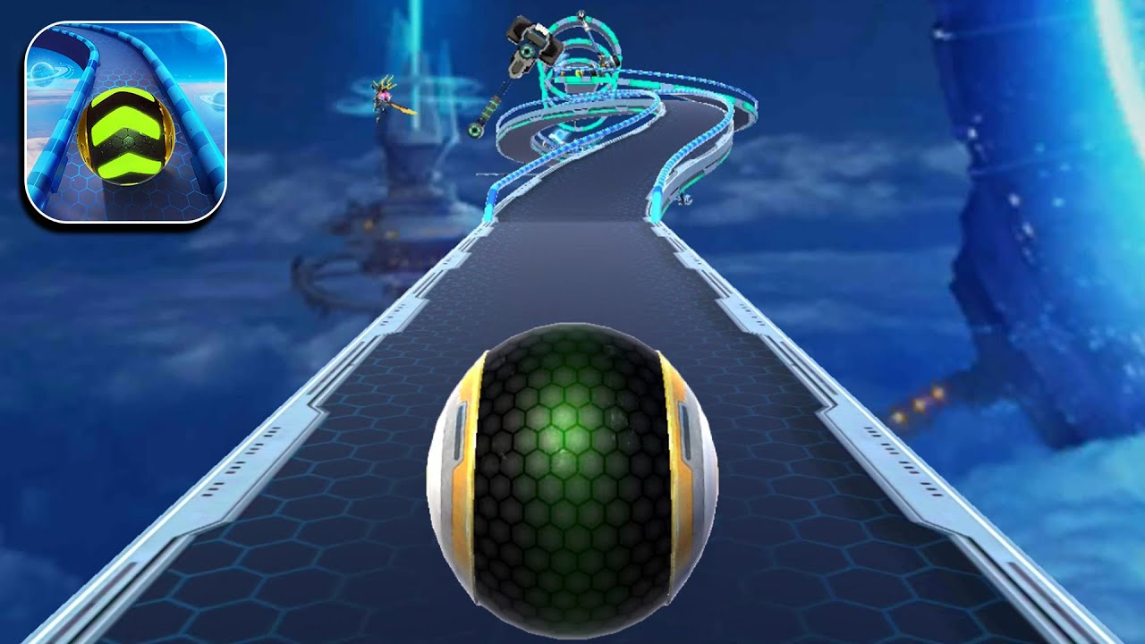 Space Rolling Balls Race Gameplay Speedrun Level 202