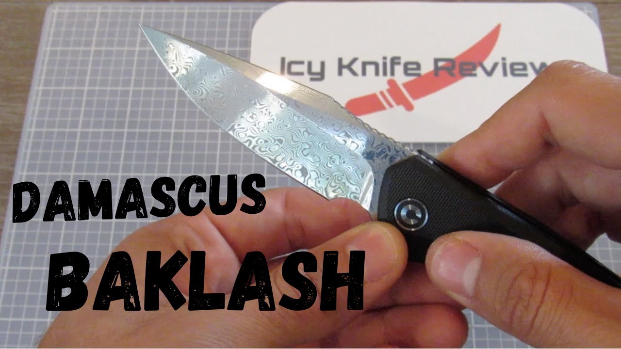 The CIVIVI Damascus Baklash: Quick Knife Review