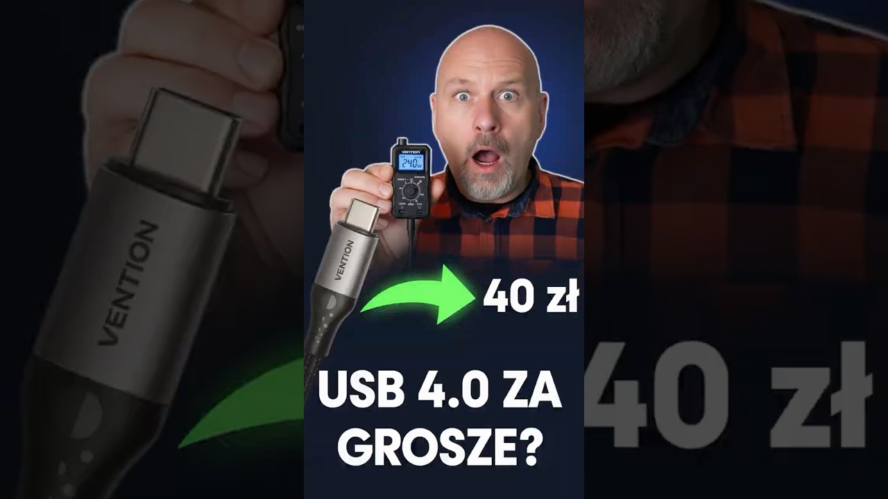 Pierwszy USB 4.0 od Vention i kosztuje tylko 40 zł &ndash; sprawdziłem, czy to okazja czy marketing.