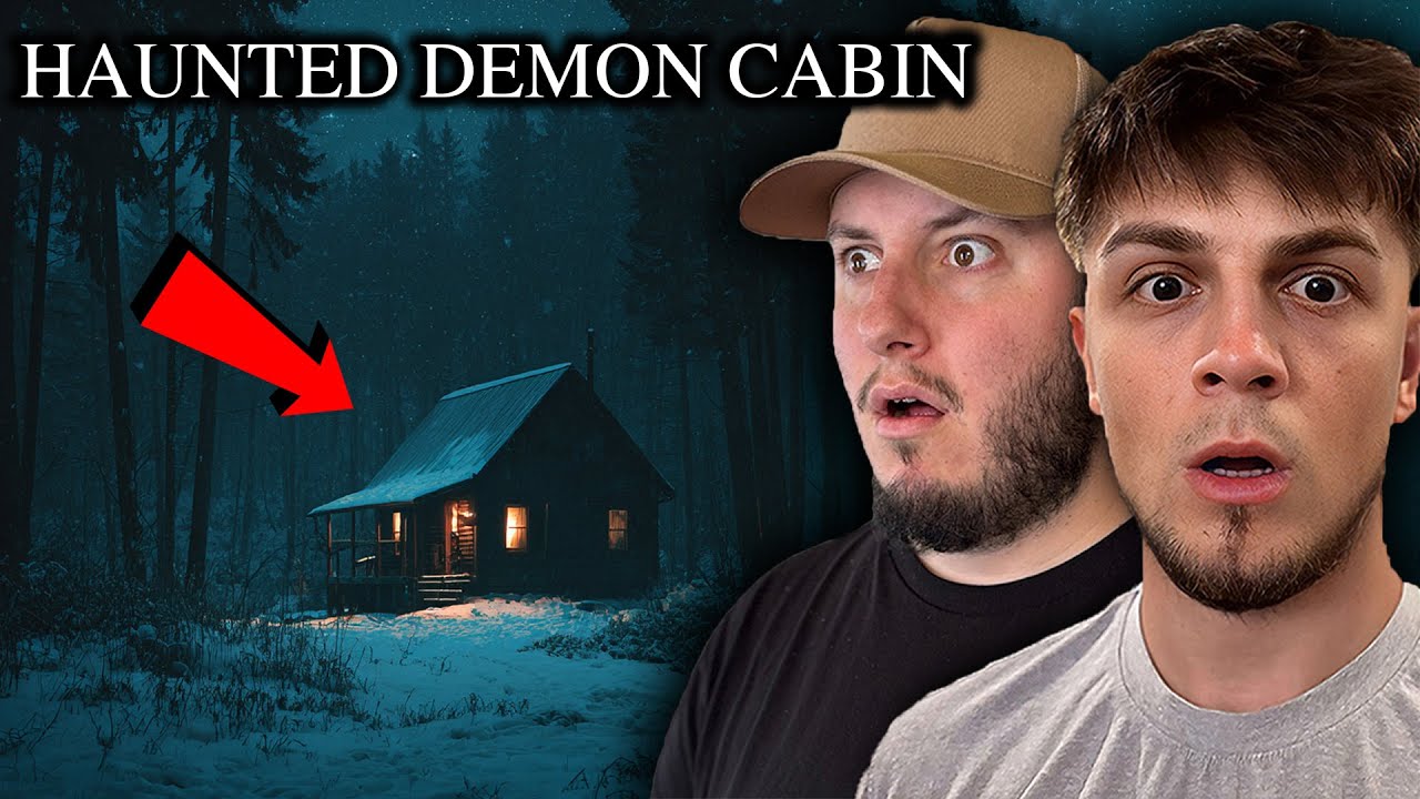 MOST TERRIFYING Experience While Filming - DEMON CAUGHT ON CAMERA IN HAUNTED CABIN
