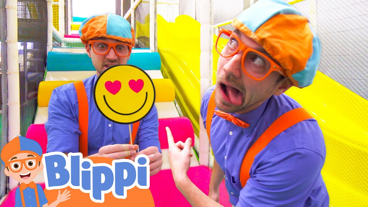 Learning Emotions and Indoor Playground Fun 😁🛝 | BEST OF BLIPPI TOYS | Educational Videos for Kids