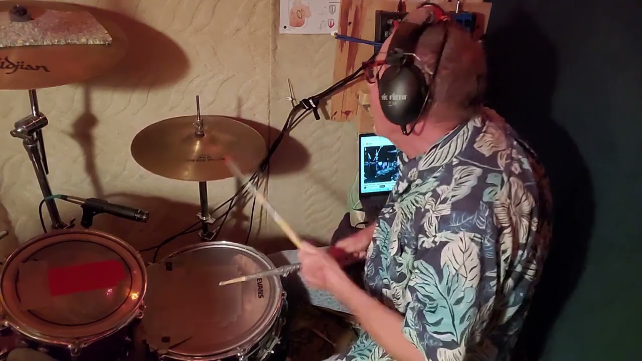 Gimmie Some Lovin Drum Cover, drum-less backing track, recorded on 01-18-2026.
