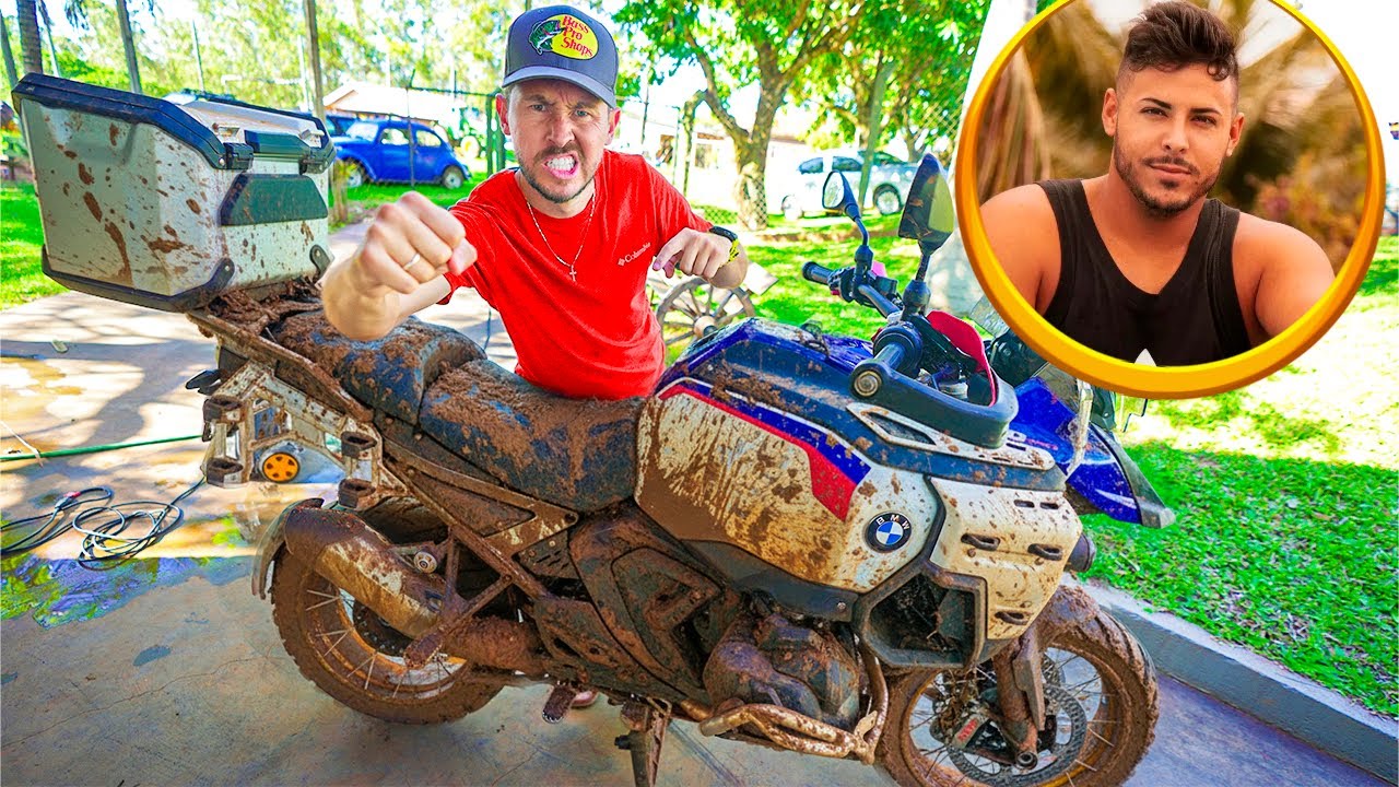 RENATO VOCE ME PAGA TIVE QUE LAVAR A BMW R1300