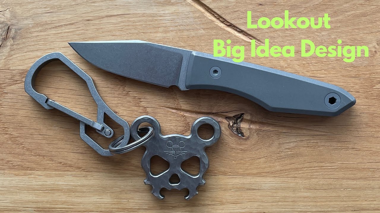 Titan EDC Fixed - Lookout von Big Idea Design