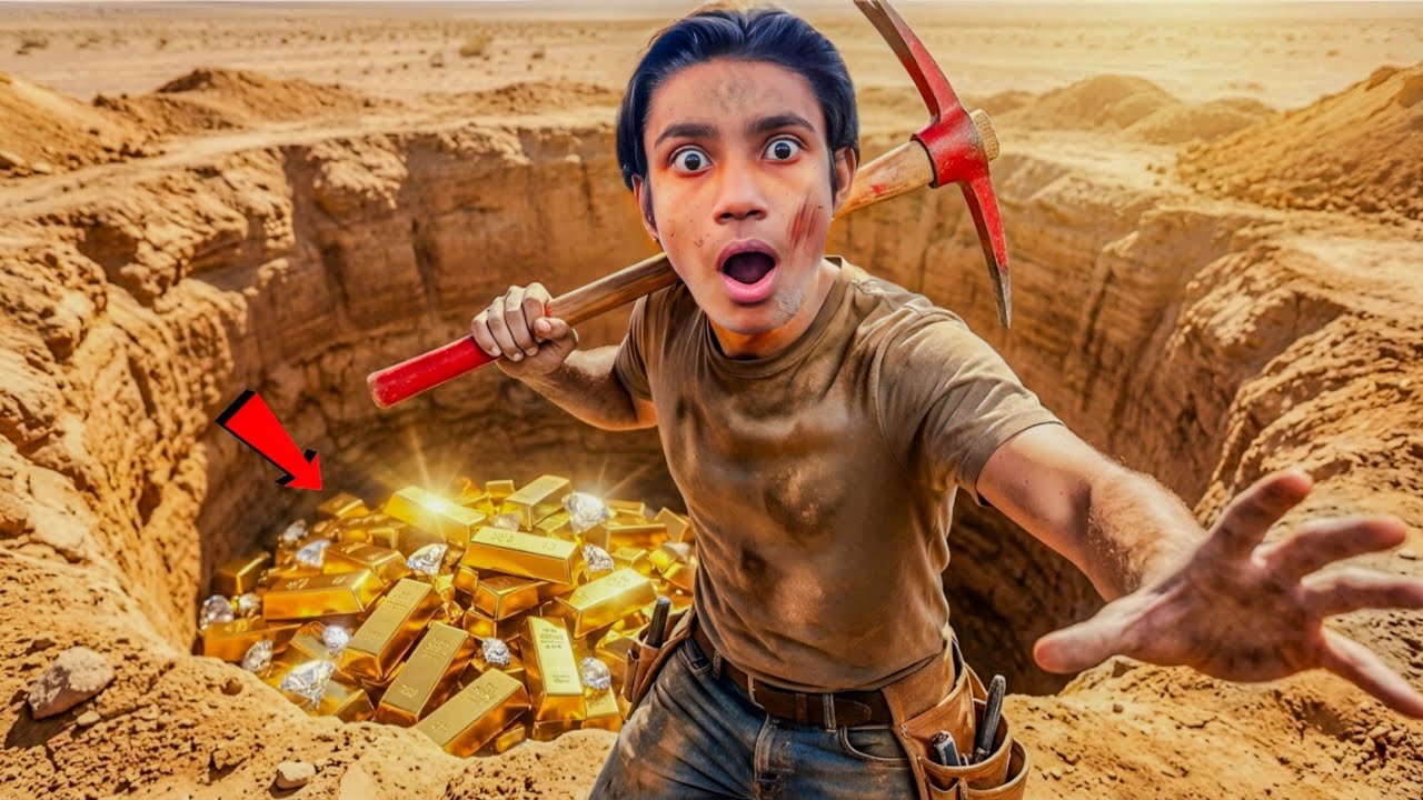 “We Tried a Treasure Hunt With NO Metal Detector!” सच मे खजाना मिल गया 🤑