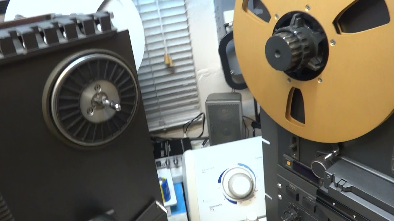 Vid #1 - Otari MX5050 BII-2  Reel Tables - Adjust