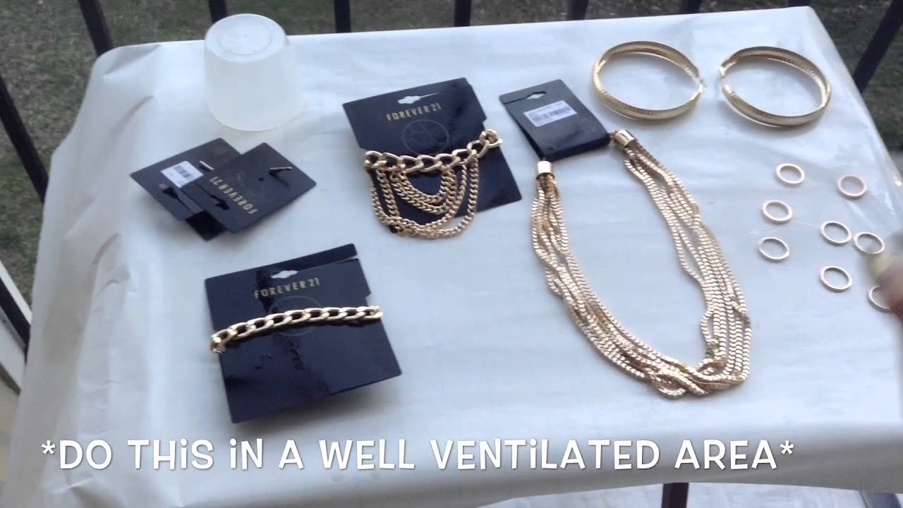 How To: Keep Your Faux Jewelry From Turning
