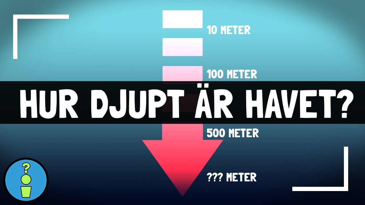 HUR DJUPT ÄR HAVET? (DJUPARE ÄN DU TROR!)