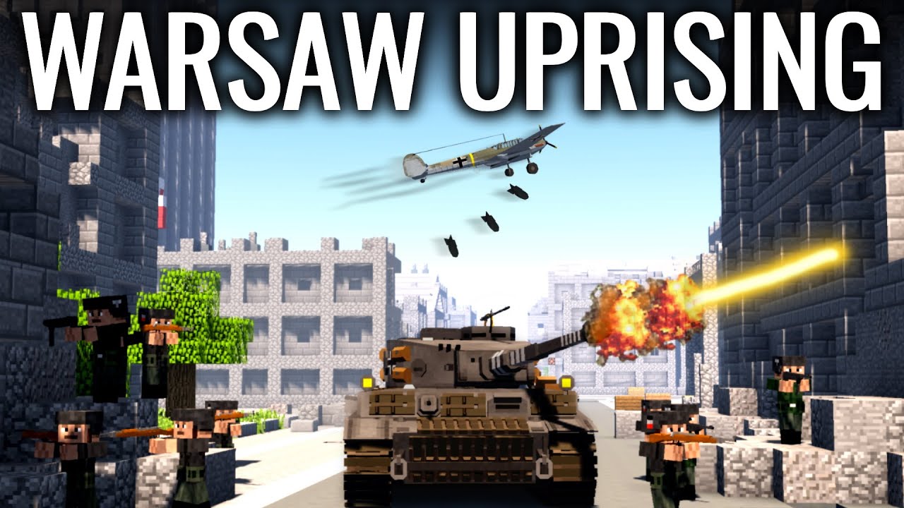 Вторая мировая война в Minecraft — Варшавское восстание