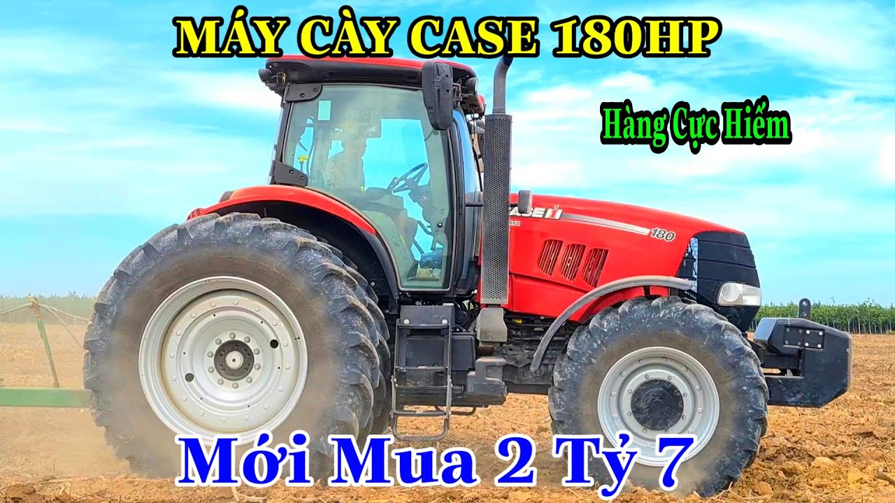 Phát Hiện Máy Cày Case 180 hp Cực Hiếm Và Lạ,Mới Mua 6 Tháng 2 Tỷ 7, Máy Cày Tây Ninh