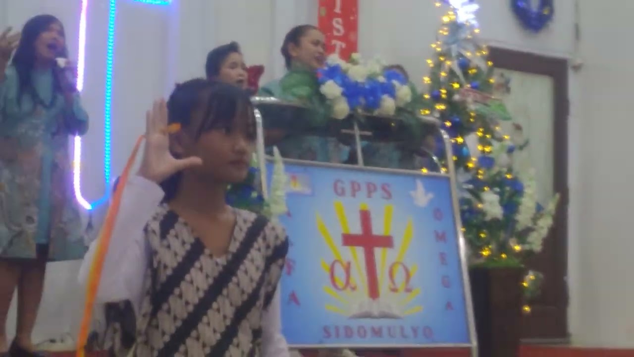 PART 3, TUGAS TAMBORIN NATAL 2025 di GPPS ALFA OMEGA SIDOMULYO SBY 