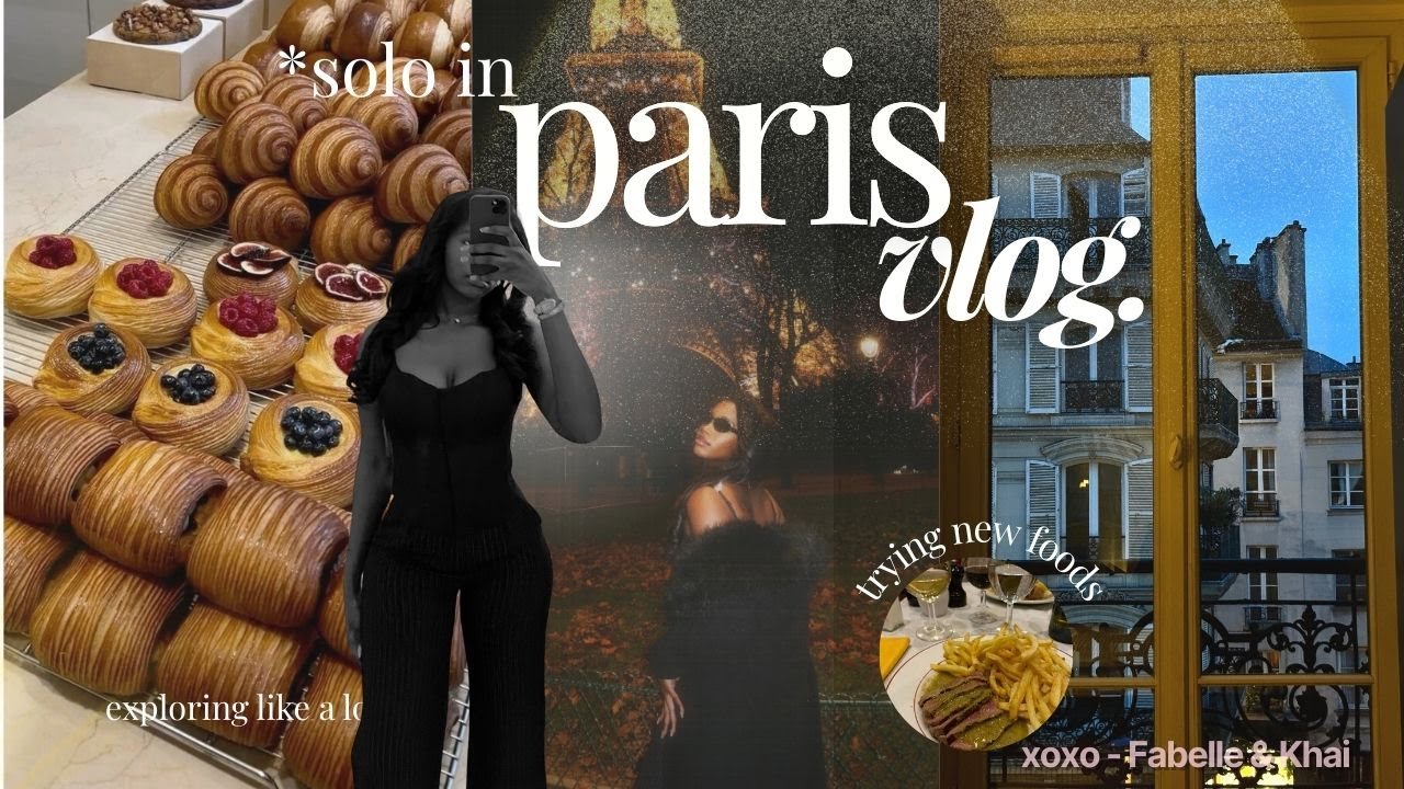 PARIS TRAVEL VLOG 🇫🇷 | a few days in paris, new apartment, french food & shopping