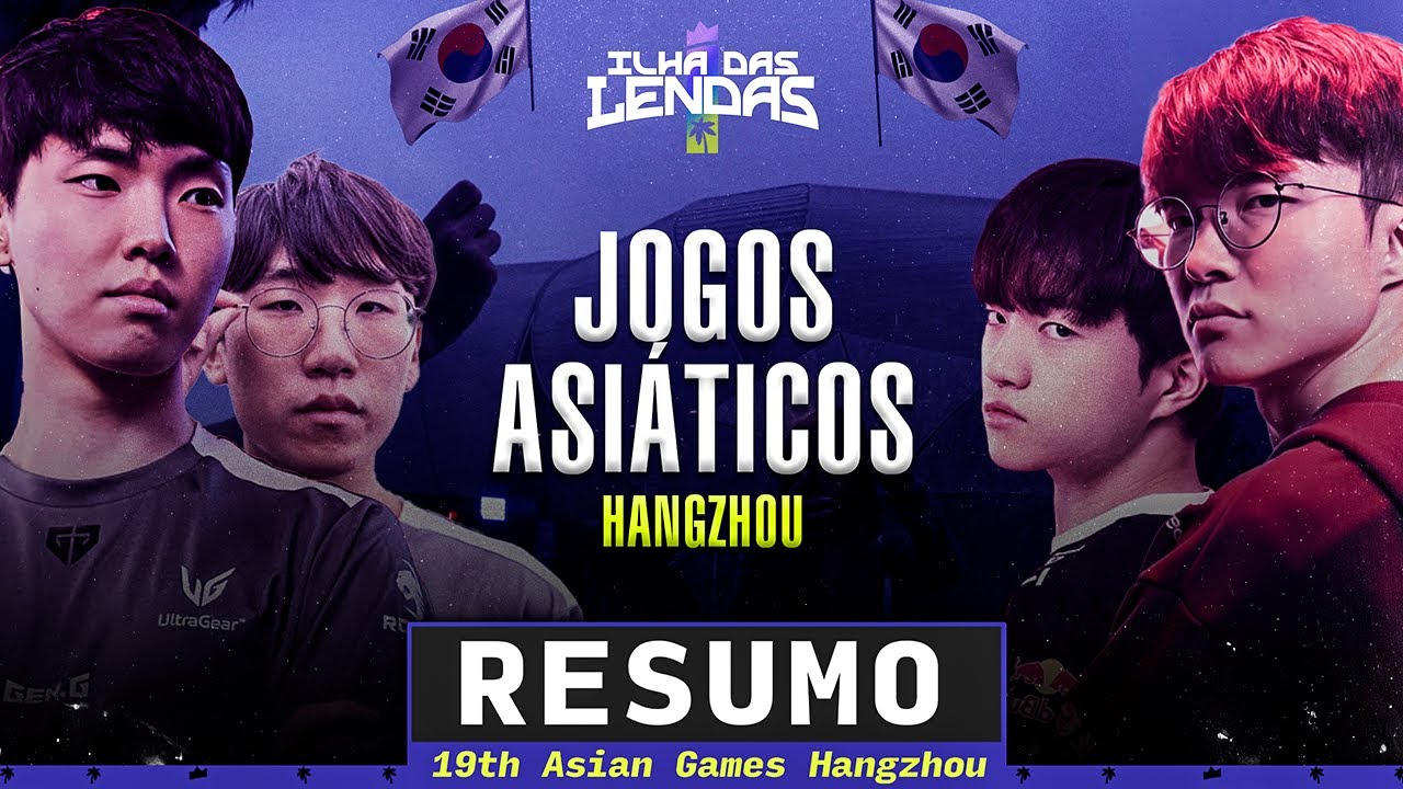 O FAKER AMASSOU! - Resumo: Jogos Asi&aacute;ticos 2023 - Dia 1
