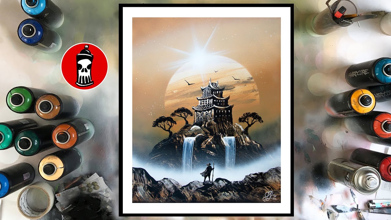 Remembrance. SPRAY PAINT ART by I Spray.