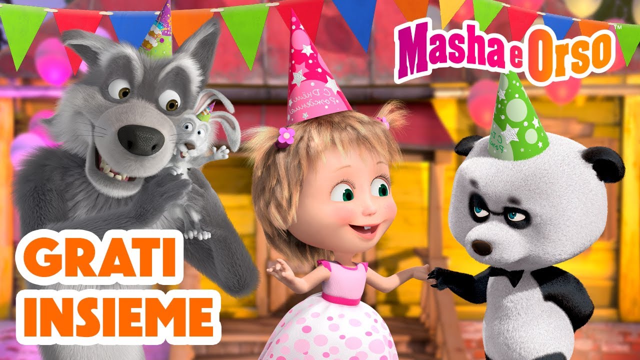 Masha e Orso 💥 Grati insieme 👯‍♀️🎉 Nuovo episodio il 28 novembre! 💥 Thanklful Together