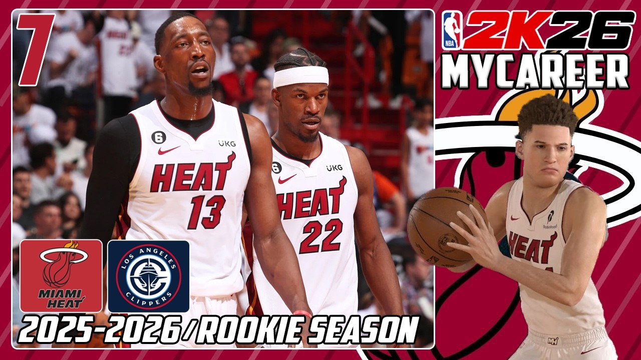 Miami Heat @ Los Angeles Clippers - NBA 2k26 MyCareer Mode Part 7 (2/23/2026)
