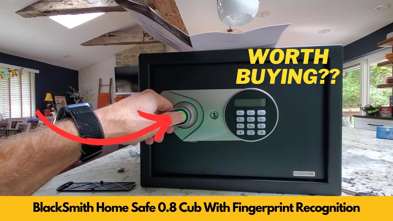 Worth It? BlackSmith Home Safe 0.8 Cub Biometric Safe Box Fingerprint Recognition Security Safe