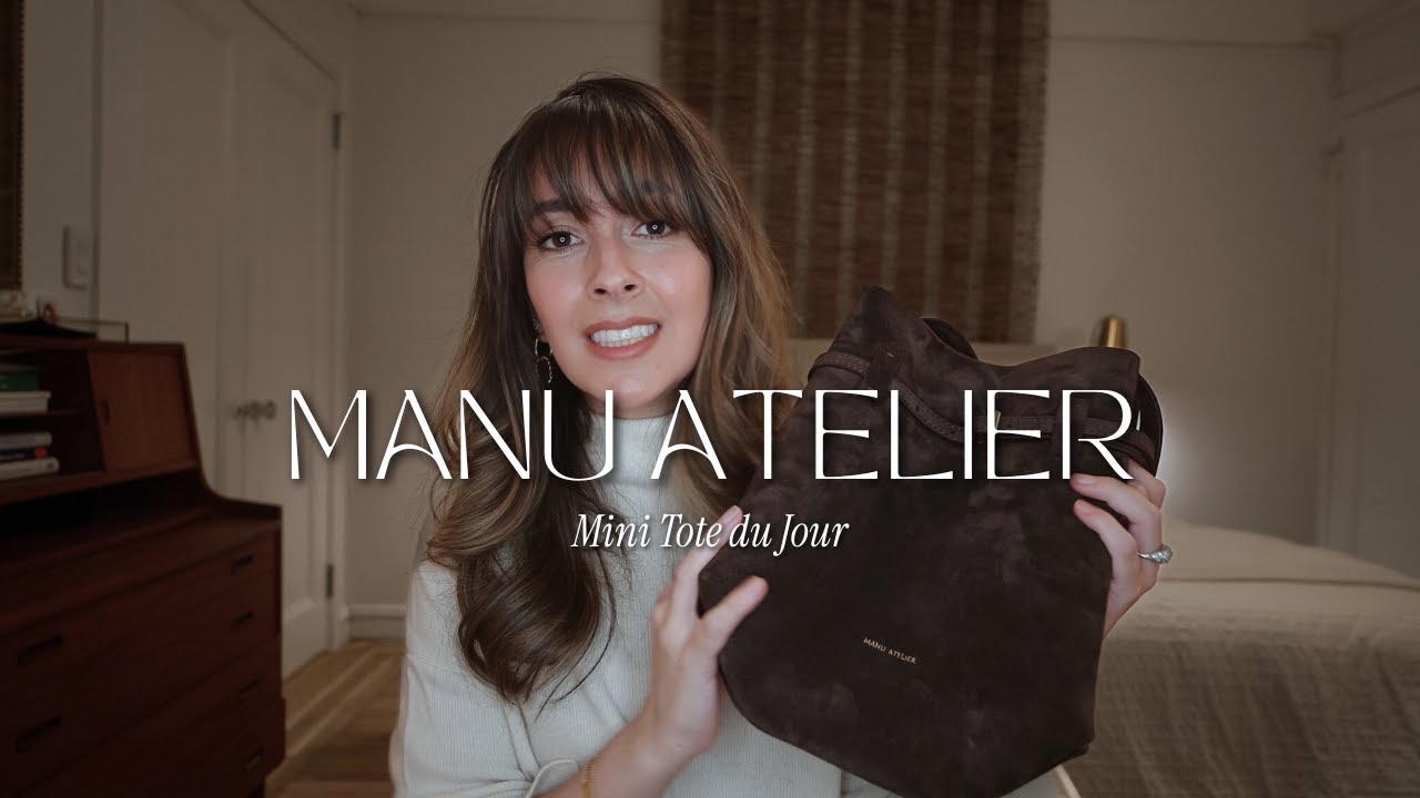BAG REVIEW: Manu Atelier Mini Tote Du Jour - the Perfect Fall Bag? 🍂 | Ajda NYC