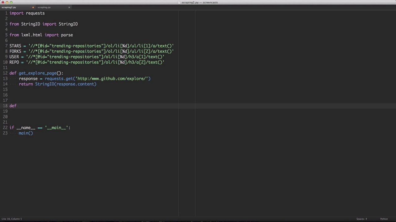 Web Scraping Part 2