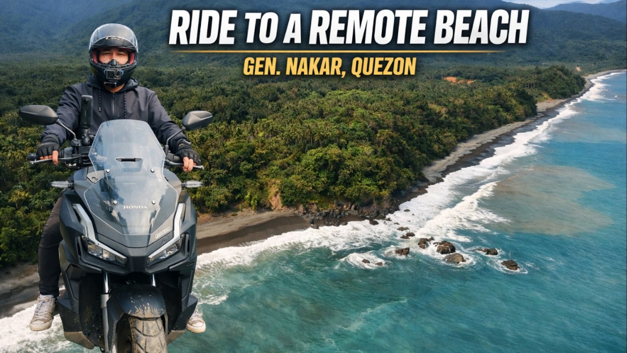 ADV160 Ride to a Remote Beach in General Nakar, Quezon | Meron Ganito Pala sa Quezon! #djineo2