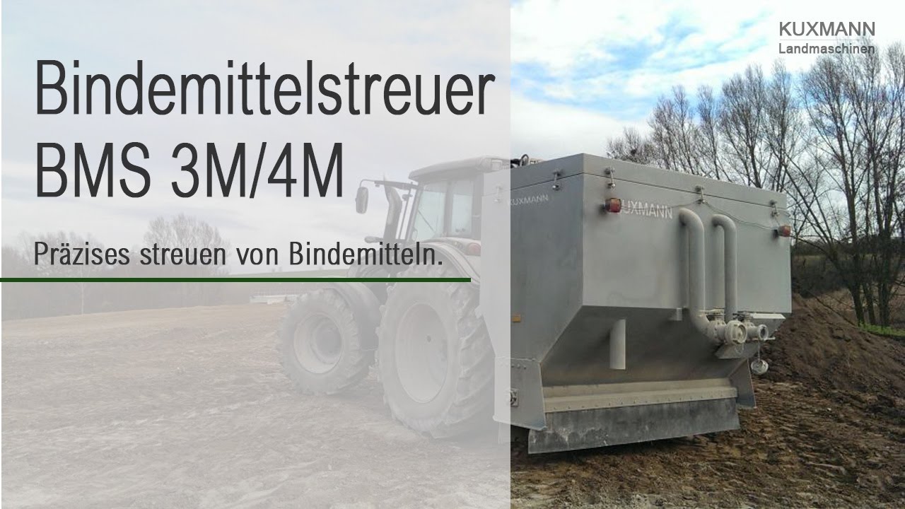 KUXMANN - BMS Bindemittelstreuer 3M 4M - DE