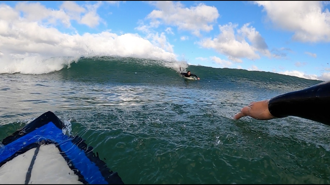 POV SURFING CAPE TOWNS MOST ICONIC SURF SPOT/ MUIZENBERG REALITY.