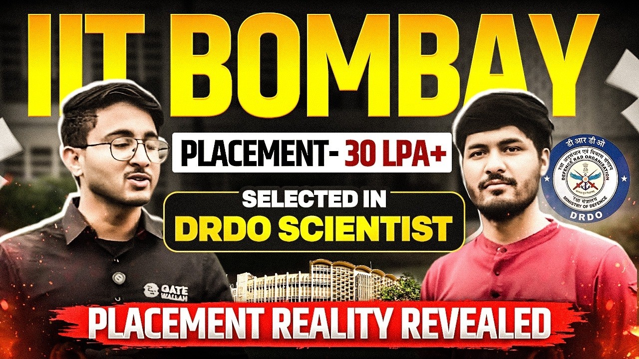 IIT Bombay MTech Placement Reality | Future Scope After GATE | Honest Inside Talk