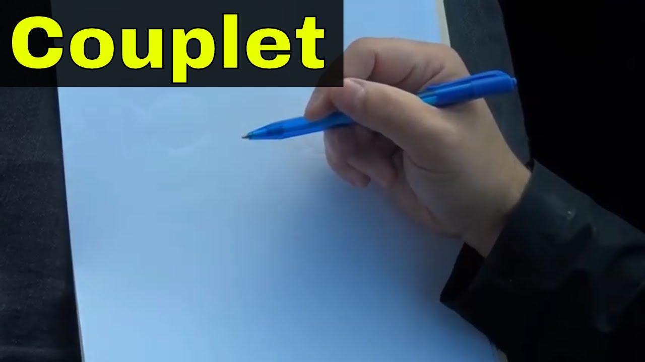 How To Write A Couplet Poem-Easy Tutorial