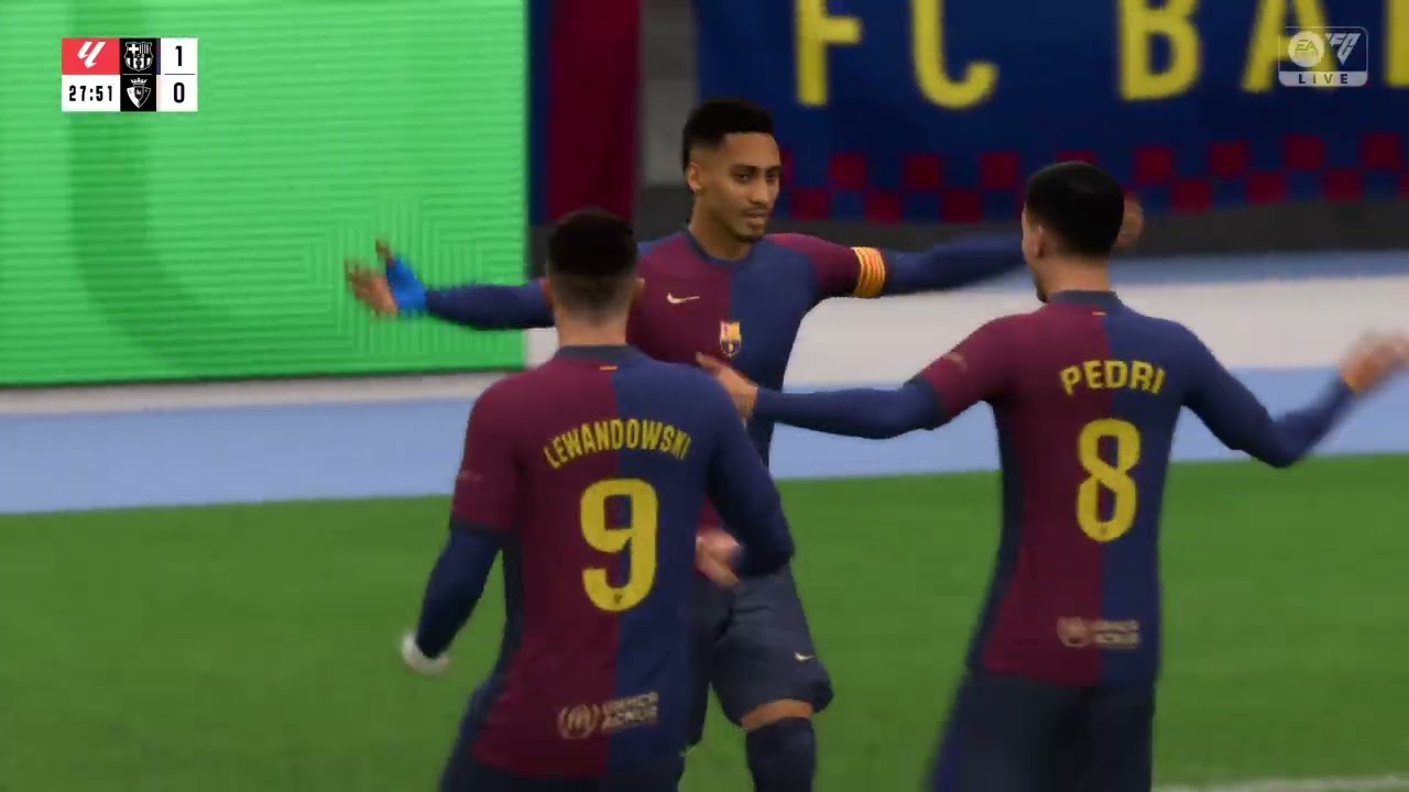 CÁPSULA DEL TIEMPO | FECHA 1 | Barcelona vs Osasuna | 🇪🇸 LaLiga 24/25 • FC 25