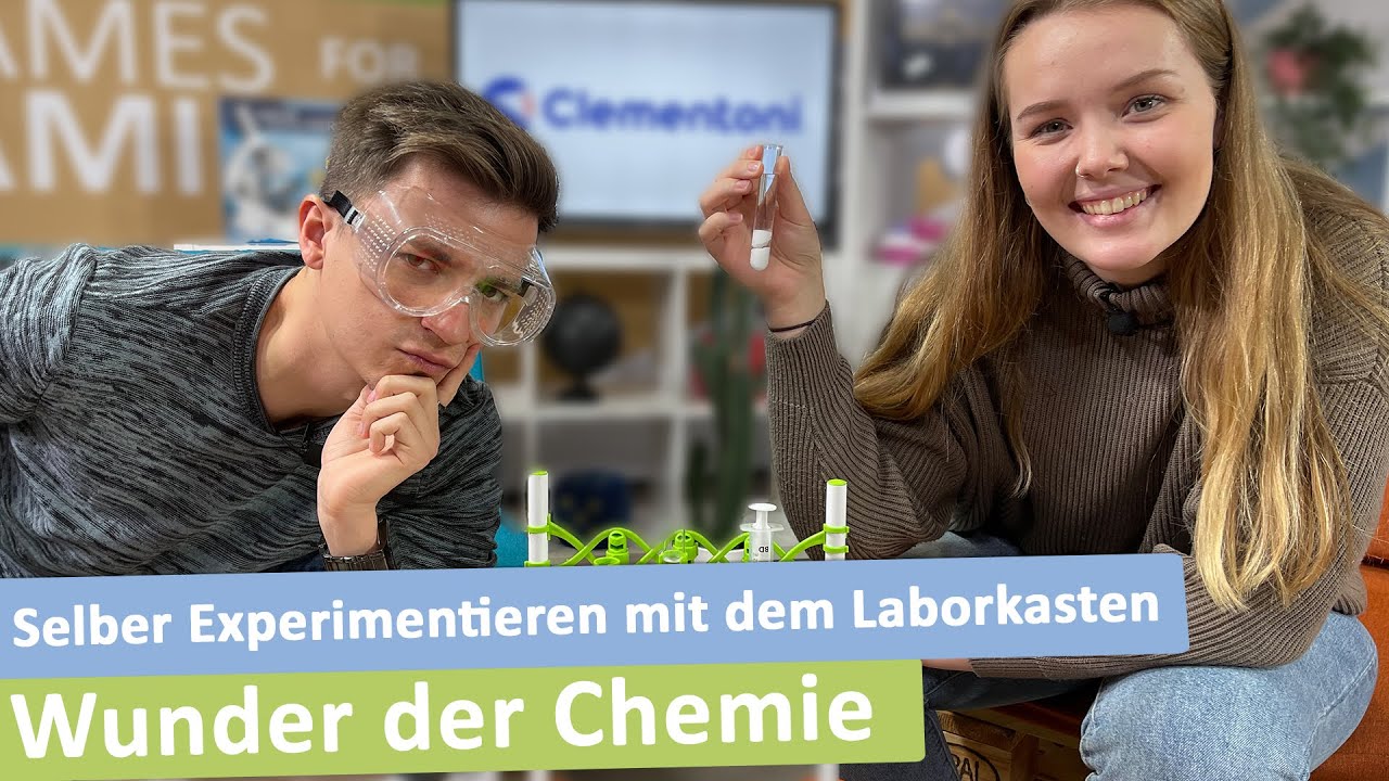Chemiebaukasten f&uuml;r Kinder - Experimentieren mit dem Galileo Labor von Clementoni! 🎇