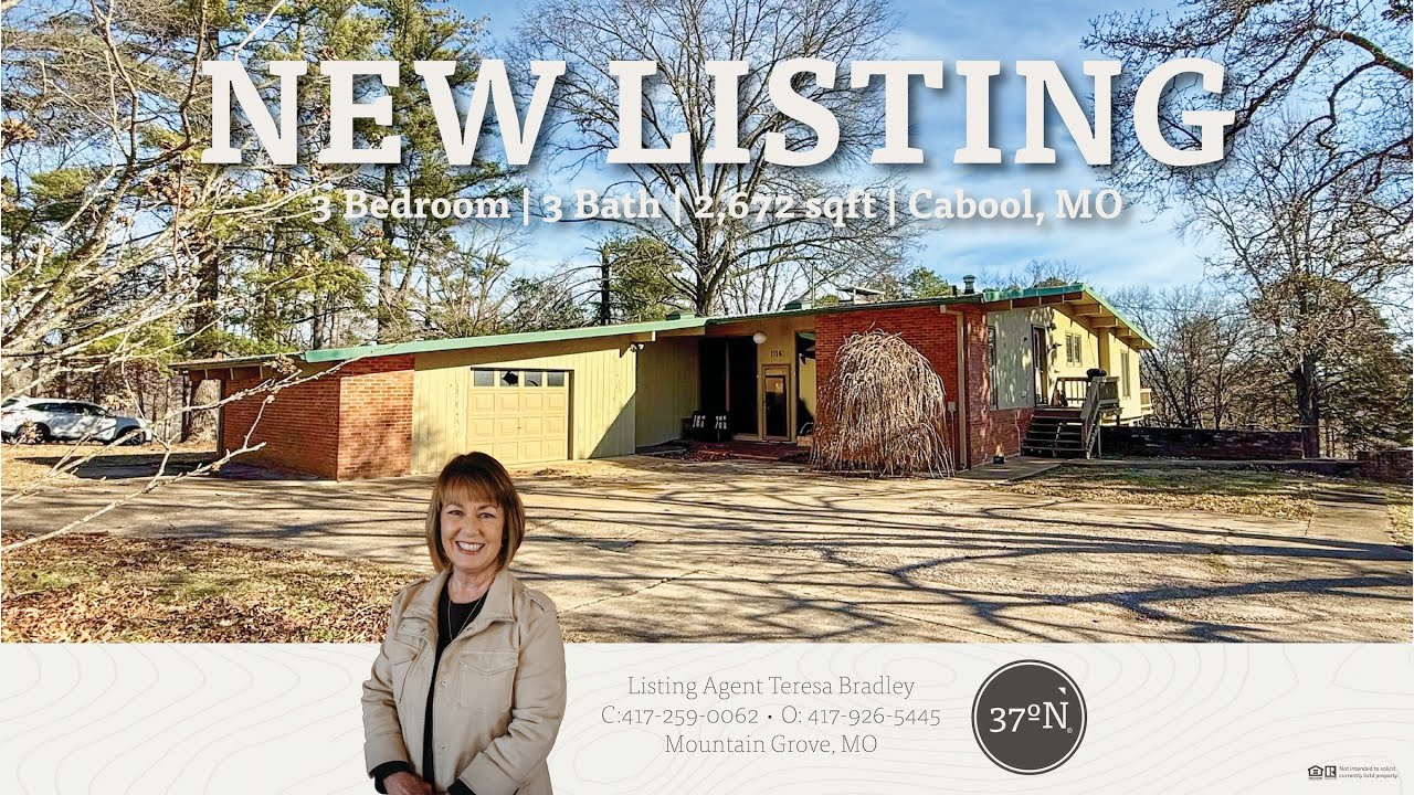 Missouri Home in Town for Sale! 🏡 | Cabool, MO📍| $275,000