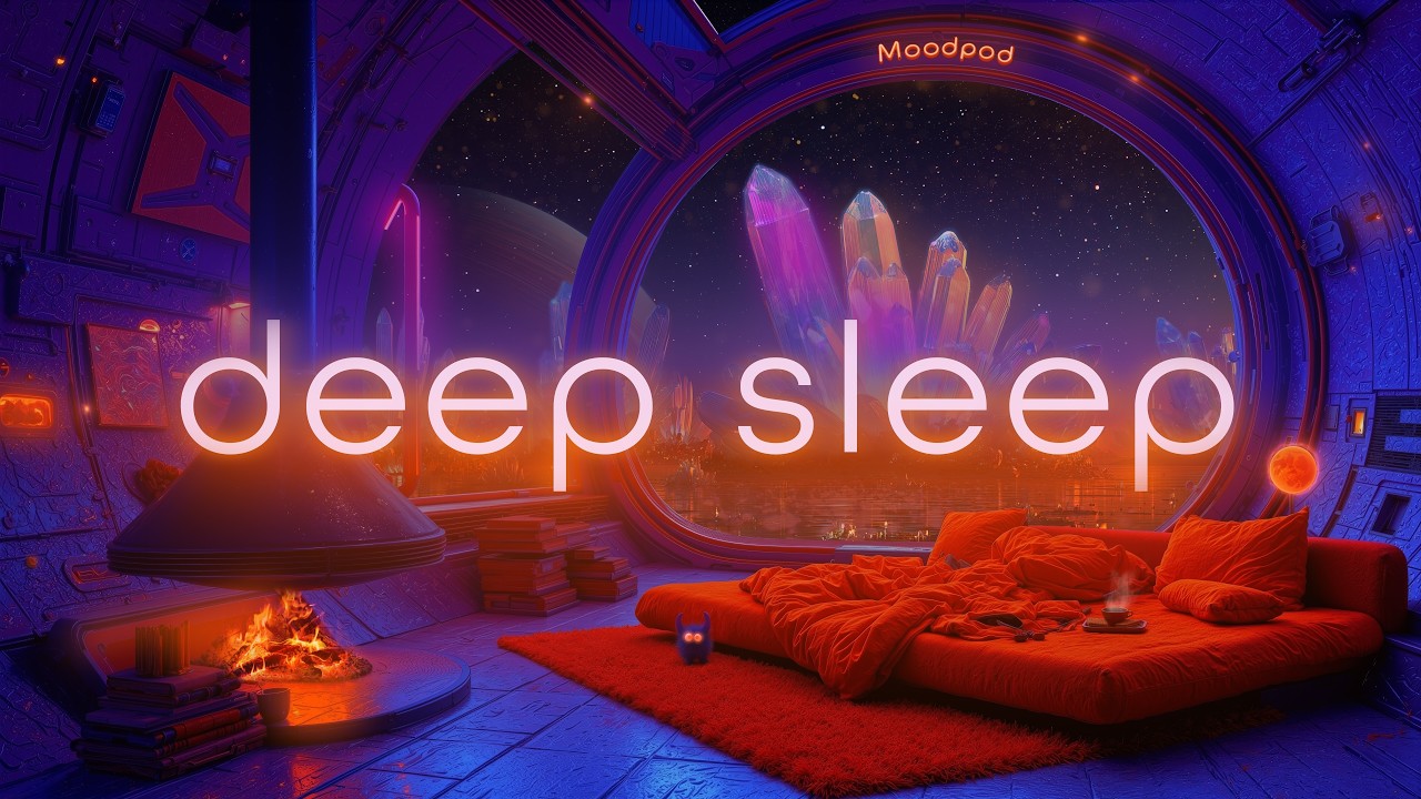 Sleep Pod – Deep Rest & Gentle Night Calm – Atmospheric Ambient Music – 8 Hours