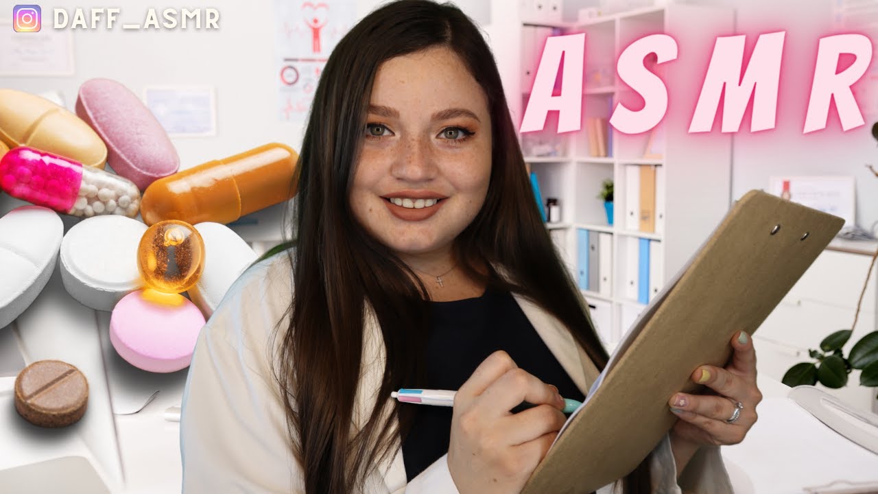 ASMR - ROLEPLAY MEDICO - REVISION GENERAL ANTES DE CLASES - TAPPING SOFT SPOKEN - HOW TO SLEEP FAST