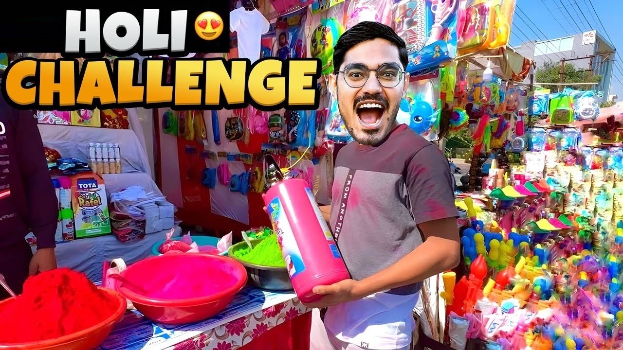 We Took 1000 Feet High Holi Challenge🔥   क्या हम आसमान में 1000 फीट ऊपर गुलाल उड़ा पाएंगे