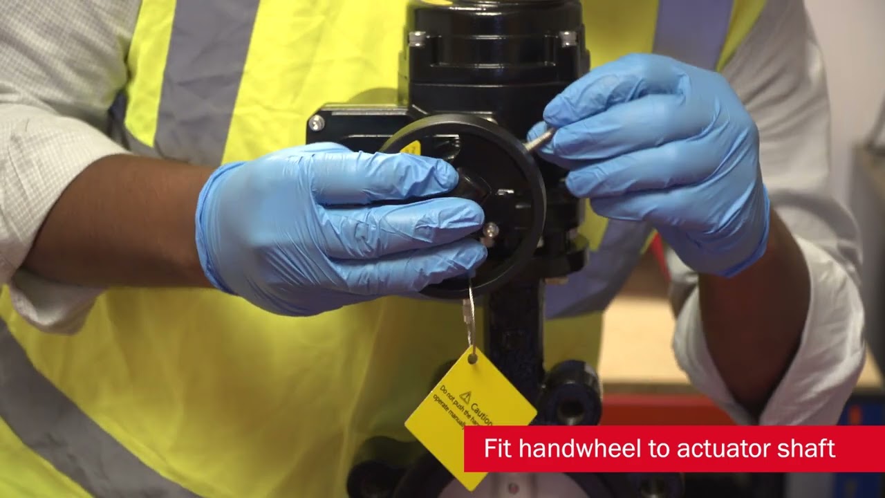 Butterfly Valve Quarter Turn Actuator Mounting Method 1 - Crane FS